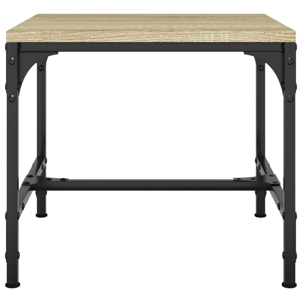 vidaXL Side Tables 2 pcs Sonoma Oak 40x40x35 cm Engineered Wood