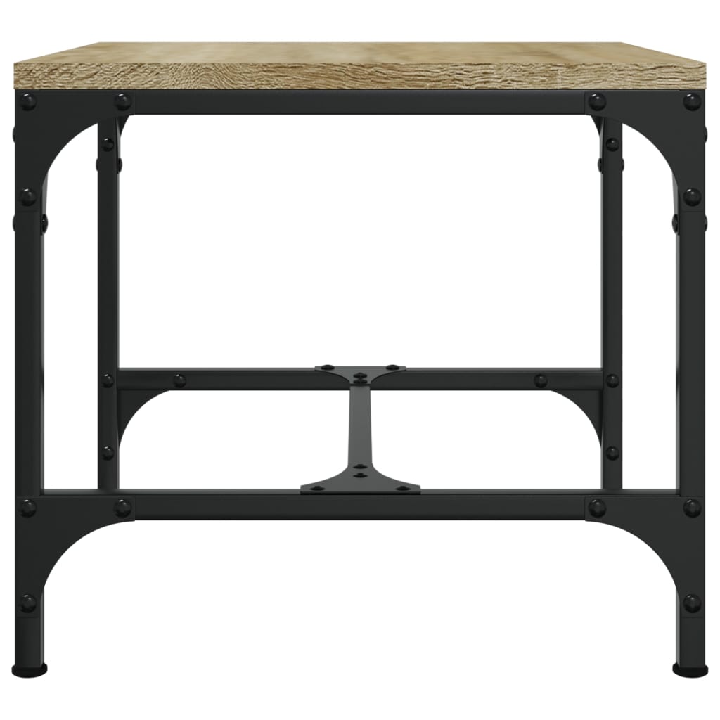 vidaXL Side Tables 2 pcs Sonoma Oak 40x40x35 cm Engineered Wood