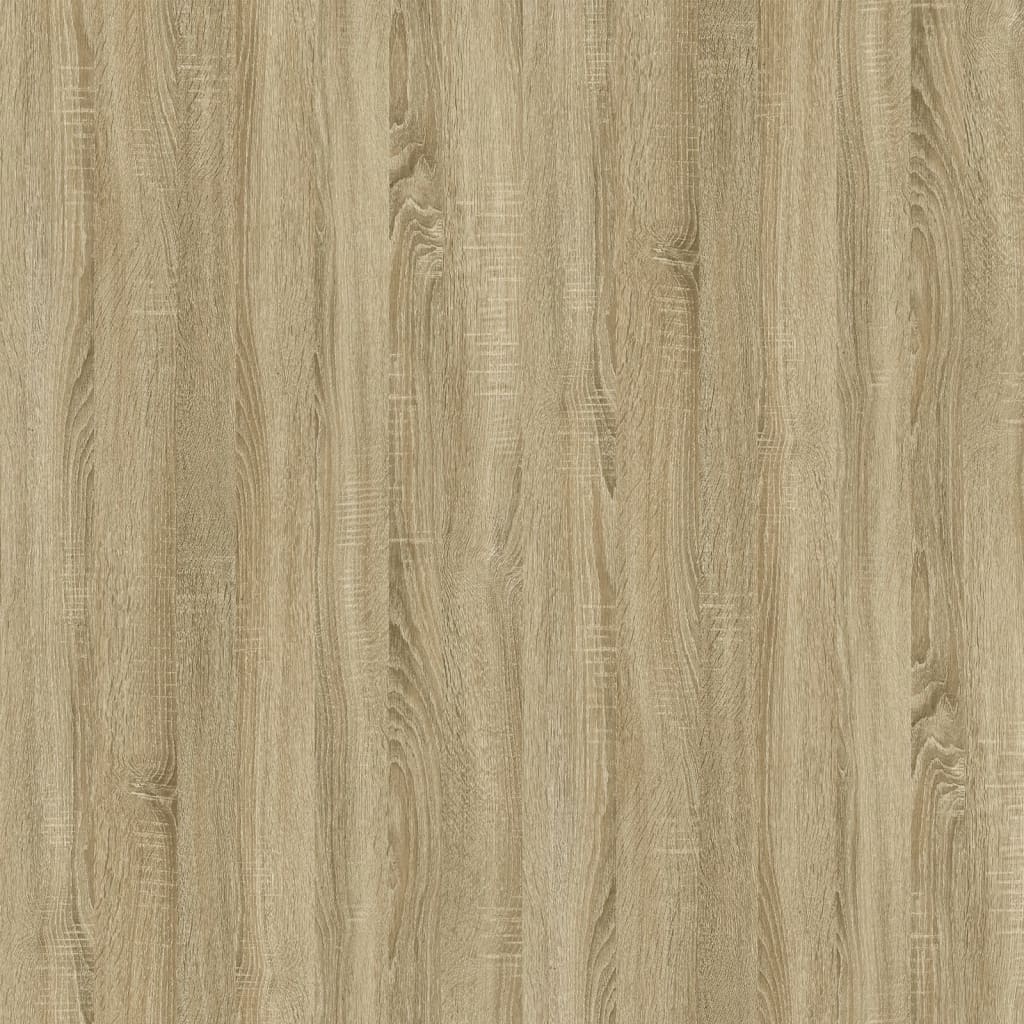 vidaXL Side Tables 2 pcs Sonoma Oak 40x40x35 cm Engineered Wood