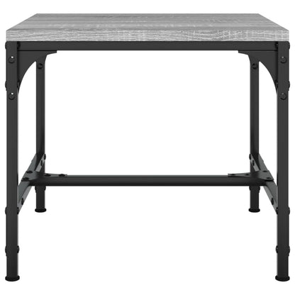 vidaXL Side Tables 2 pcs Grey Sonoma 40x40x35 cm Engineered Wood