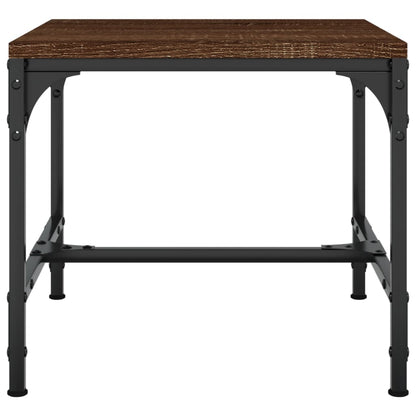 vidaXL Side Tables 2 pcs Brown Oak 40x40x35 cm Engineered Wood