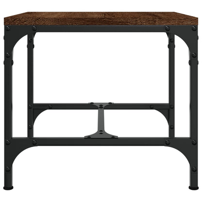 vidaXL Side Tables 2 pcs Brown Oak 40x40x35 cm Engineered Wood