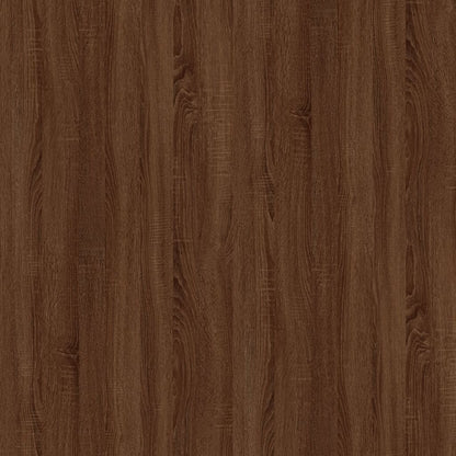 vidaXL Side Tables 2 pcs Brown Oak 40x40x35 cm Engineered Wood