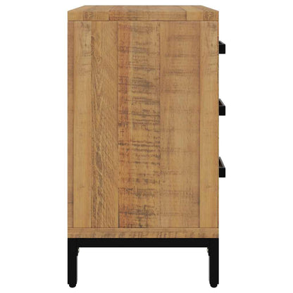 vidaXL Bedside Cabinet Brown 36x30x54 cm Solid Pinewood