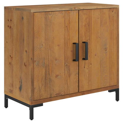 vidaXL Sideboard Brown 75x35x70 cm Solid Pinewood