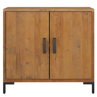 vidaXL Sideboard Brown 75x35x70 cm Solid Pinewood