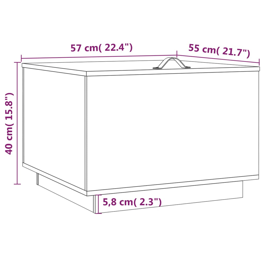 vidaXL Storage Boxes with Lids 3 pcs Grey Solid Wood Pine