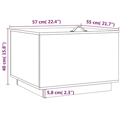 vidaXL Storage Boxes with Lids 3 pcs Honey Brown Solid Wood Pine