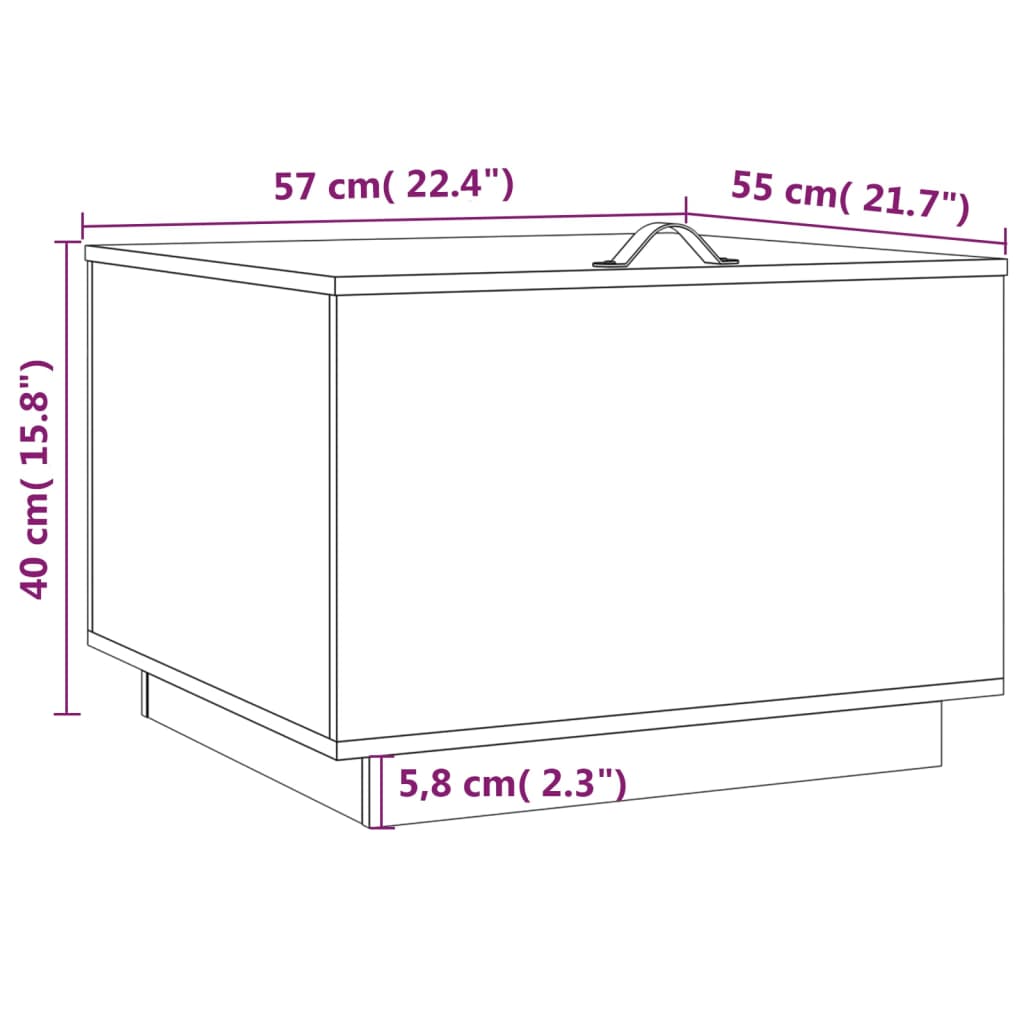 vidaXL Storage Boxes with Lids 3 pcs Black Solid Wood Pine