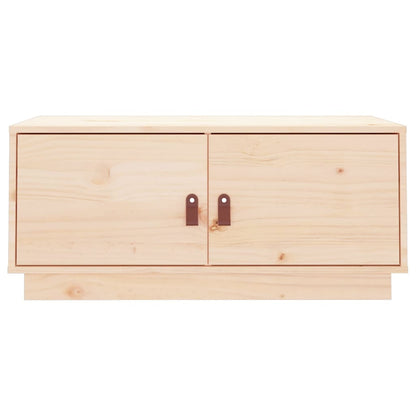 vidaXL Coffee Table 80x50x35 cm Solid Wood Pine