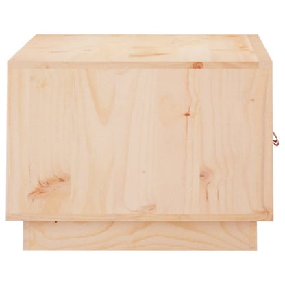 vidaXL Coffee Table 80x50x35 cm Solid Wood Pine