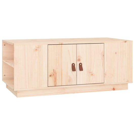 vidaXL Coffee Table 100x50x41 cm Solid Wood Pine