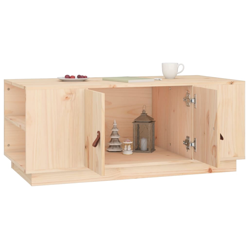 vidaXL Coffee Table 100x50x41 cm Solid Wood Pine