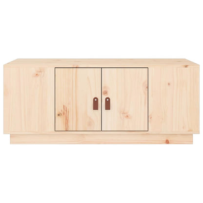 818255 vidaXL Coffee Table 100x50x41 cm Solid Wood Pine