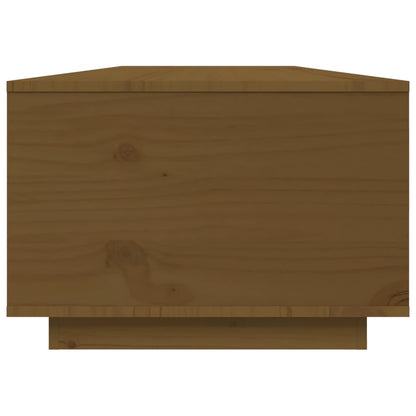 vidaXL Coffee Table Honey Brown 80x50x35.5 cm Solid Wood Pine
