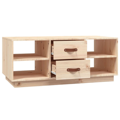 vidaXL Coffee Table 100x50x41 cm Solid Wood Pine