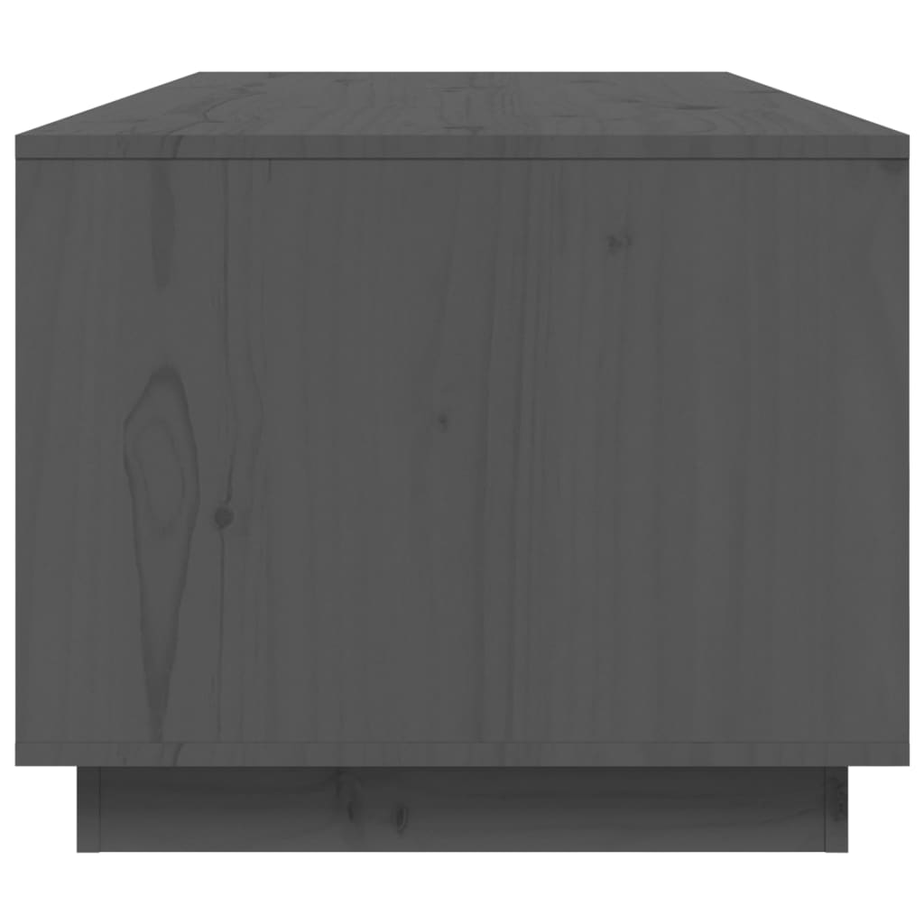 vidaXL Coffee Table Grey 100x50x41 cm Solid Wood Pine