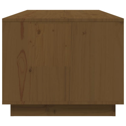 vidaXL Coffee Table Honey Brown 100x50x41 cm Solid Wood Pine