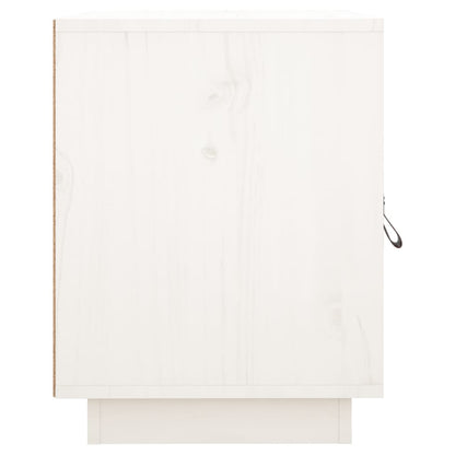 vidaXL Bedside Cabinets 2 pcs White 40x34x45 cm Solid Wood Pine