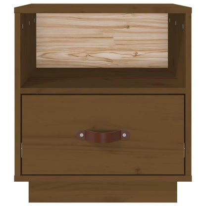 vidaXL Bedside Cabinets 2 pcs Honey Brown 40x34x45 cm Solid Wood Pine