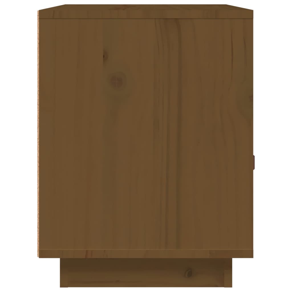 vidaXL Bedside Cabinets 2 pcs Honey Brown 40x34x45 cm Solid Wood Pine