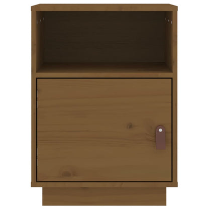vidaXL Bedside Cabinets 2 pcs Honey Brown 40x34x55 cm Solid Wood Pine