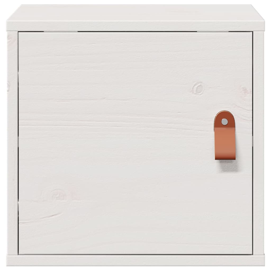 vidaXL Wall Cabinets 2 pcs White 31.5x30x30 cm Solid Wood Pine