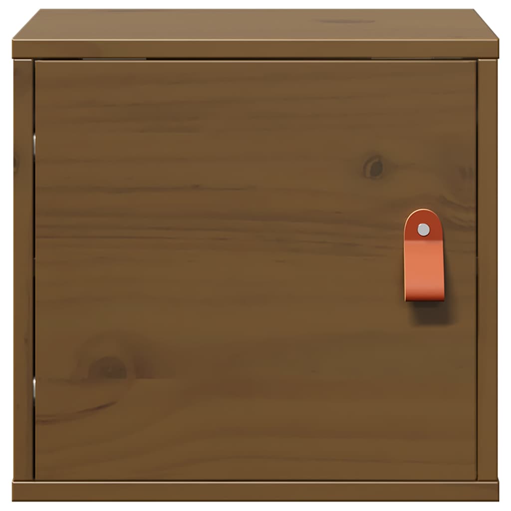 vidaXL Wall Cabinets 2 pcs Honey Brown 31,5x30x30 cm Solid Wood Pine