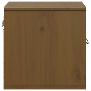 vidaXL Wall Cabinets 2 pcs Honey Brown 31.5x30x30 cm Solid Wood Pine