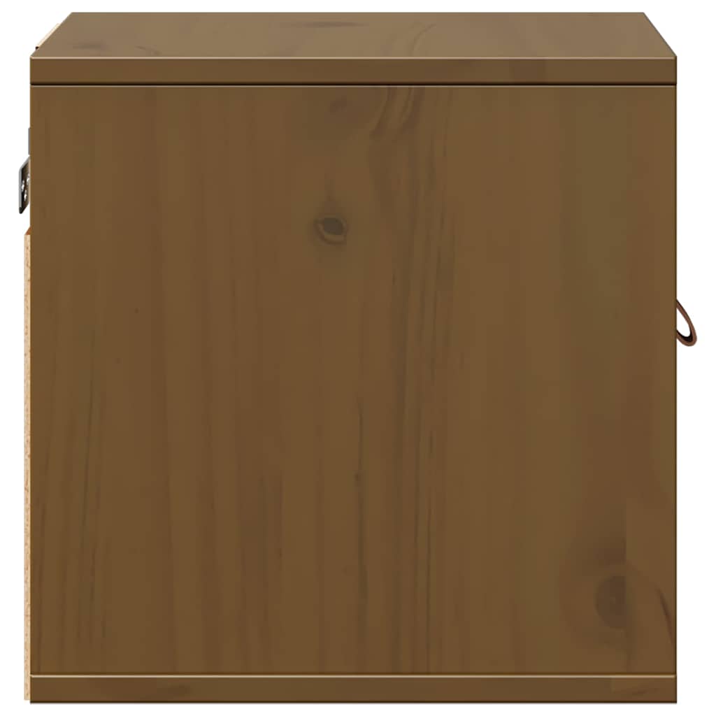vidaXL Wall Cabinets 2 pcs Honey Brown 31,5x30x30 cm Solid Wood Pine