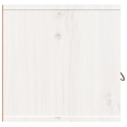 vidaXL Wall Cabinets 2 pcs White 60x30x30 cm Solid Wood Pine