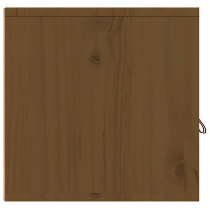 vidaXL Wall Cabinets 2 pcs Honey Brown 80x30x30 cm Solid Wood Pine
