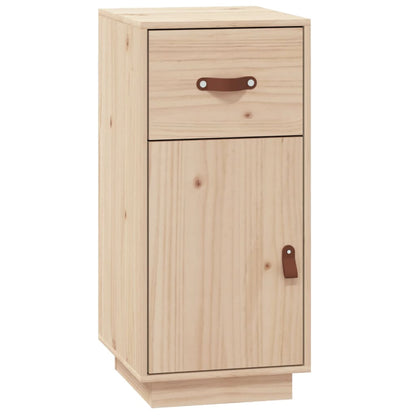 vidaXL Sideboard 34x40x75 cm Solid Wood Pine