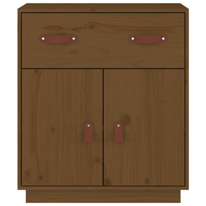 vidaXL Sideboard Honey Brown 65.5x40x75 cm Solid Wood Pine