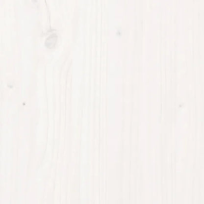 vidaXL Sideboard White 100x40x75 cm Solid Wood Pine