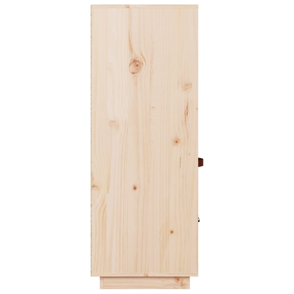 vidaXL Highboard 67x40x108.5 cm Solid Wood Pine