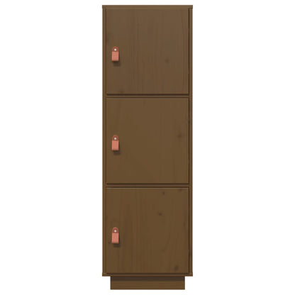 vidaXL Highboard Honey Brown 34x40x108.5 cm Solid Wood Pine