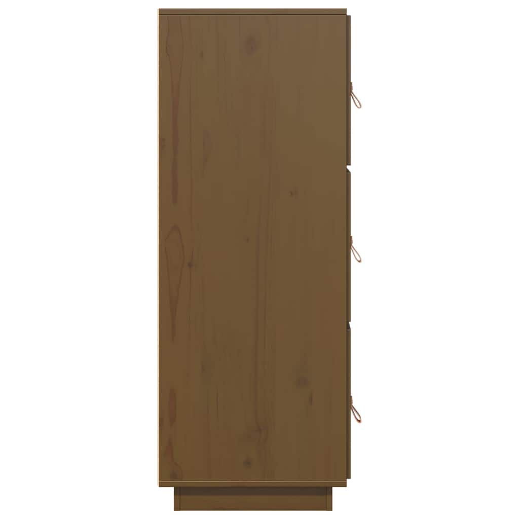 vidaXL Highboard Honey Brown 34x40x108,5 cm Solid Wood Pine