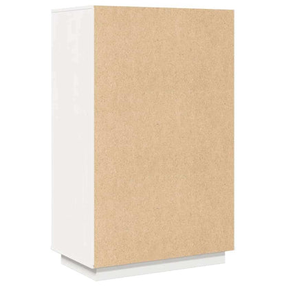 vidaXL Highboard White 67x40x108.5 cm Solid Wood Pine