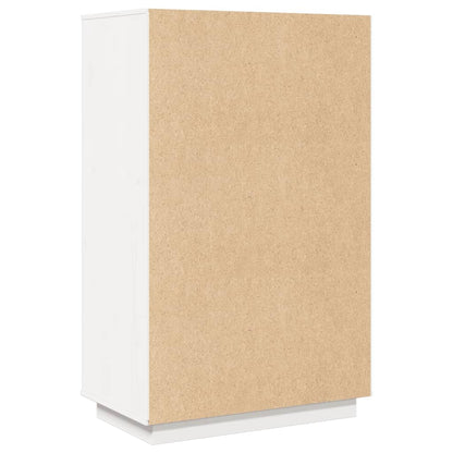 vidaXL Highboard White 67x40x108,5 cm Solid Wood Pine