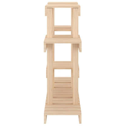 vidaXL Plant Stand 104.5x25x77.5 cm Solid Wood Pine