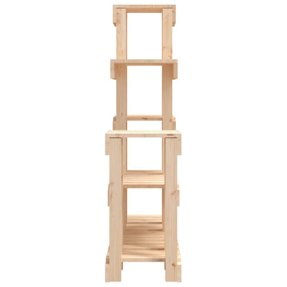 vidaXL Plant Stand 92x25x97 cm Solid Wood Pine