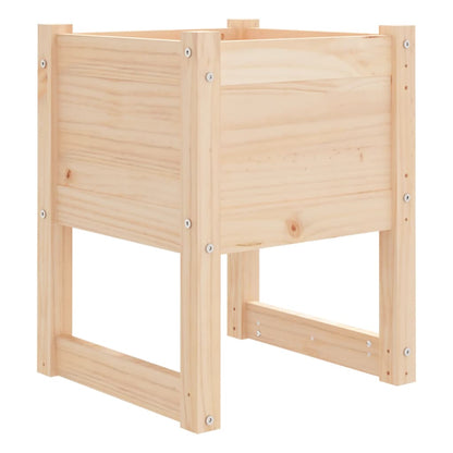 vidaXL Planter 40x40x52.5 cm Solid Wood Pine