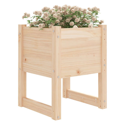 vidaXL Planter 40x40x52.5 cm Solid Wood Pine