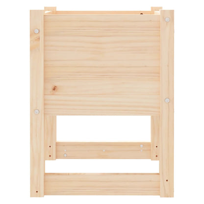 vidaXL Planter 40x40x52.5 cm Solid Wood Pine