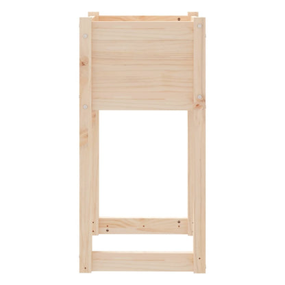 vidaXL Planter 40x40x81 cm Solid Wood Pine