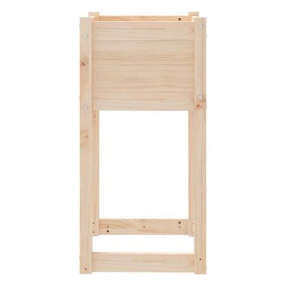 vidaXL Planters 2 pcs 40x40x81 cm Solid Wood Pine
