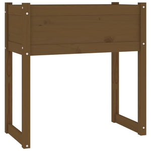 vidaXL Planter Honey Brown 78x40x81 cm Solid Wood Pine