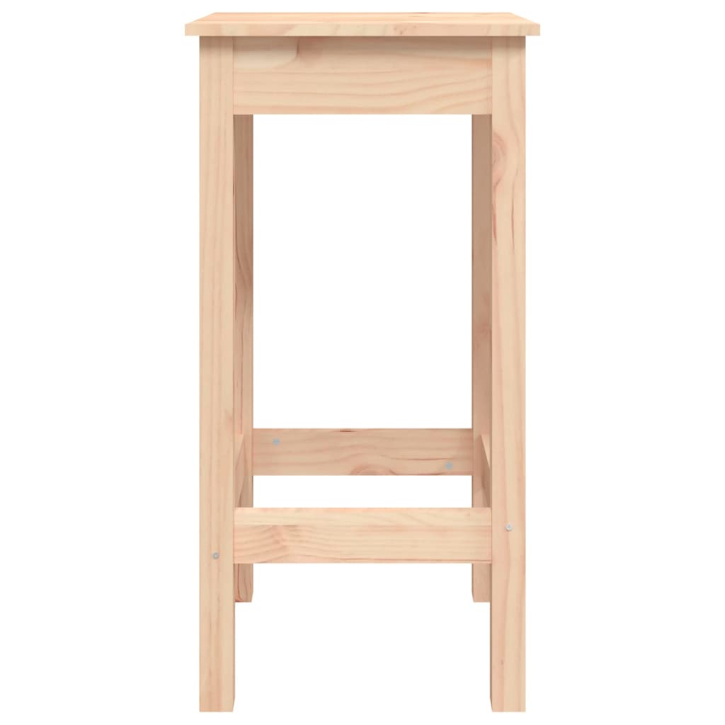 vidaXL Bar Chairs 2 pcs 40x40x78 cm Solid Wood Pine