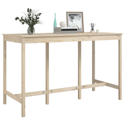 vidaXL Bar Table 180x80x110 cm Solid Wood Pine